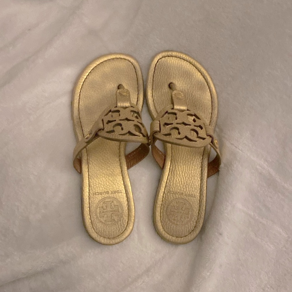 Gold Tory burchs REAL
